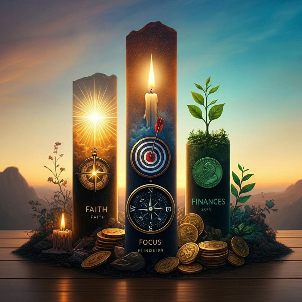 Faith, Focus, Finances: The Three Pillars of a Bold Life